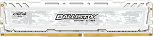 Crucial radna memorija (RAM) DDR4 4GB 1.2V Ballistix Sport LT White