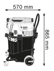 BOSCH Professional Usisavač za mokro i suho čiščenje GAS 55 M AFC