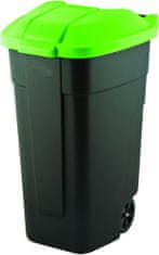 CURVER Koš za smeće, 110 L, zeleni