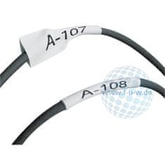 Dymo Rhino HST traka 12 mm, crna na bijeloj, 18055