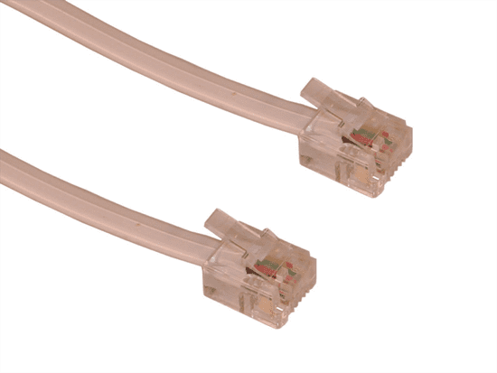 Sandberg telefonski kabel Telephone RJ11-RJ11 1.8m