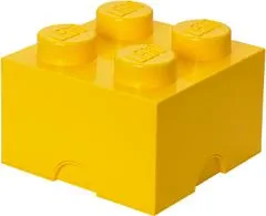 LEGO kutija za spremanje 250x250x180 mm, žuta