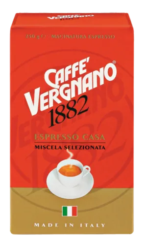 Vergnano Espresso Casa, mljevena kava, 4 x 250 g