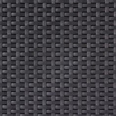 Allibert 2-dijelni komplet stolica Corfu Duo, s jastucima, antracit