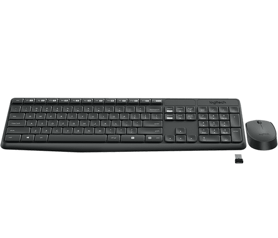 Logitech stolni komplet MK235, HR