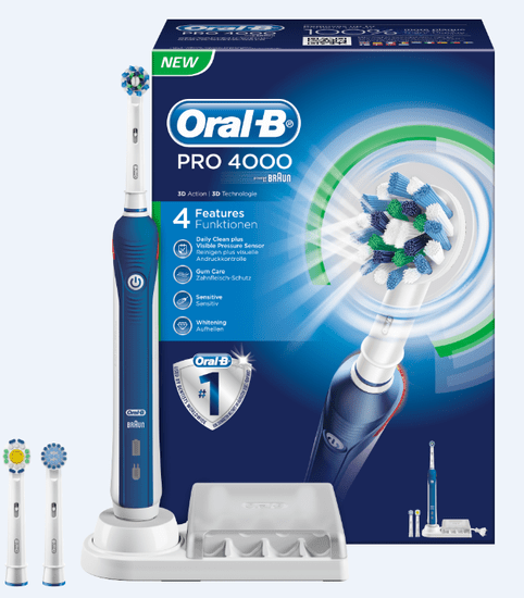 Oral-B električna četkica za zube Pro 4000