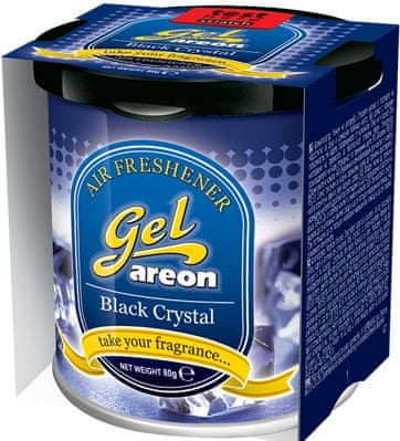 Areon osvježivač za automobil Gel, Black Crystal