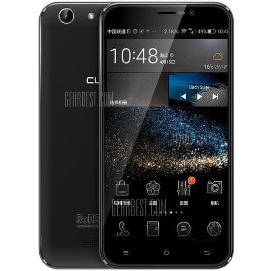 Cubot mobilni telefon Note S, dual sim, crni