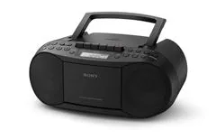 Sony radiokasetofon + CD CFD-S70, crni