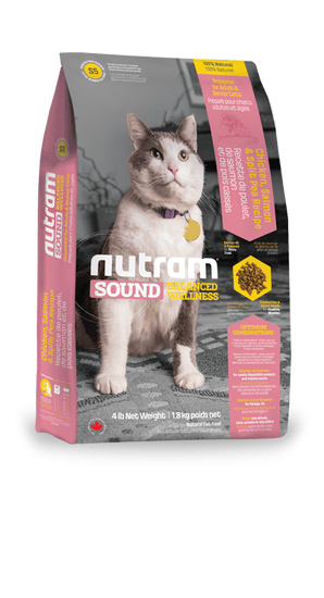 Nutram hrana za mačke Sound Adult/Senior Cat 6,8kg