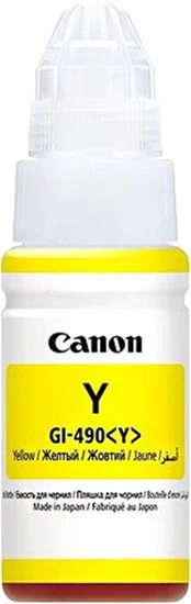 Canon tinta GI-490 (Y), žuta