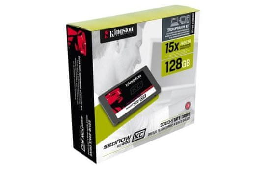 Kingston SSD 128GB KC400, upgrade kit