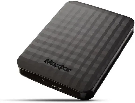 Maxtor zunanji trdi disk M3 Portable 2TB, črn (STSHX-M201TCBM)