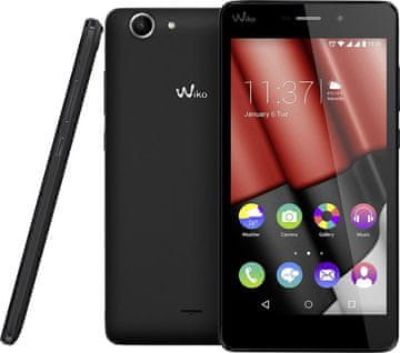 Wiko mobilni telefon Pulp FAB, 4G, crni