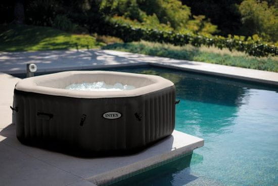 Intex masažni bazen Pure Spa Octagon Jet &amp; Bubble 1,50 m (28454)