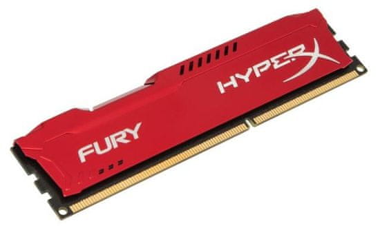 Kingston RAM HyperX Fury 8 GB, 1333 MHz DDR3, CL9, crveni