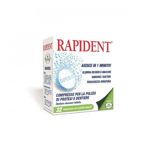 L'Angelica tablete za čiščenje proteze Rapident, 32 komada