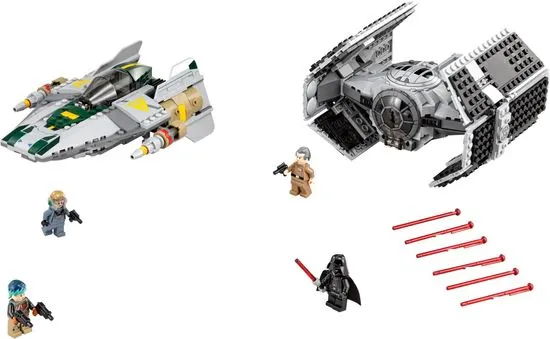 LEGO Star Wars 75150 Vaderov TIE Advanced protiv A-Wing Starfightera