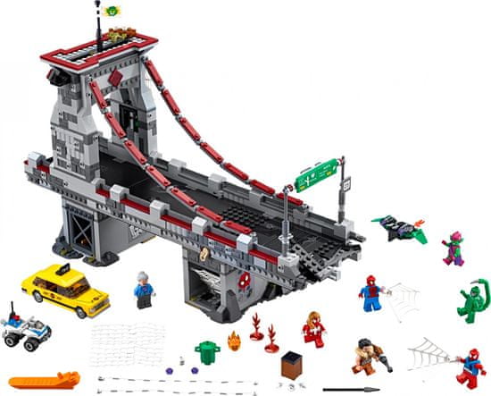 LEGO Super Heroes 76057 Spiderman:Velika bitka Web Warriora na mostu