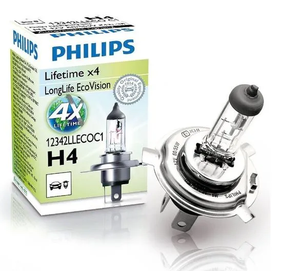 Philips Žarulja EcoVision 12V-H4-60/55W