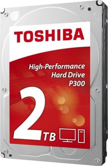 TOSHIBA tvrdi disk P300 2 TB 3,5" SATA3 7200rpm 64MB