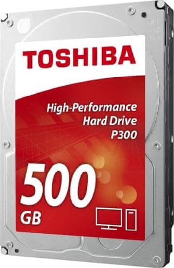 TOSHIBA tvrdi disk P300 3.5", 500 GB, 7200rpm, 64MB, SATAIII