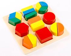 Montessori pomůcky geometrijski pladanj