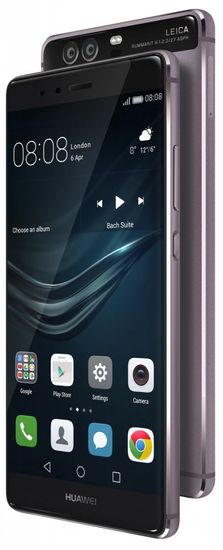 Huawei mobilni telefon P9, sivi