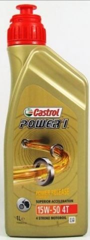 Castrol Motorno ulje Power 1 GPS 4T 15W-50, 1 l