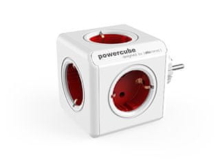Allocacoc PowerCube Original razdjelnik, crveni