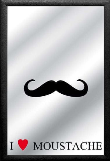 Postershop ogledalo Moustache