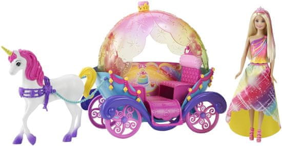 Mattel Princeza s konjem i kočijom