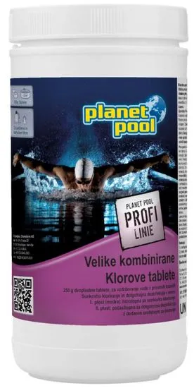 Planet Pool velike kombinirane tablete klora, 1kg