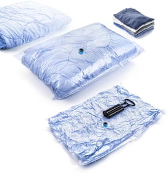 Lamart set vakuumskih vrećica, 45x70 cm, 2 komada + pumpa (LT8023)