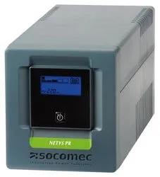 Socomec UPS NeTYS PR MT 1000VA, 700W, Line-interactive, USB, LCD