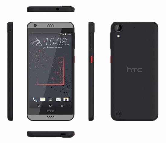 HTC pametni telefon Desire 530, sivi