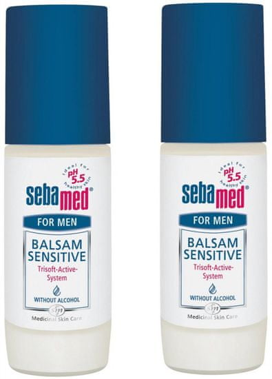 Sebamed Roll-On deodorant Men, 2 x 50 ml