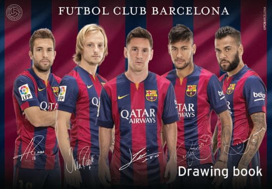 Barcelona FC blok za crtanje A3, 20 listova