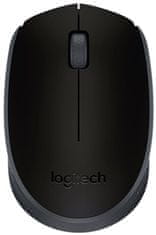 Logitech M171 Wireless miš, siva