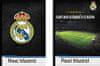 FC Real Madrid bilježnica tvrda A5, 5m karo 80L