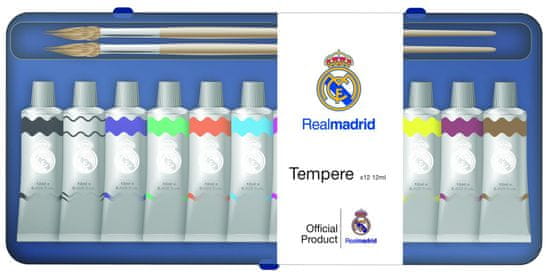 FC Real Madrid tempere 10ml, 12 komada