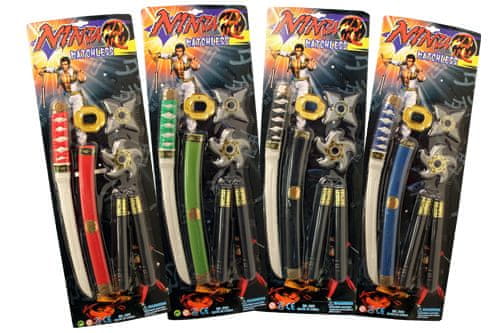 Unikatoy ninja set oružja. Bl.21470