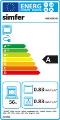 Simfer ugradbena pećnica B6ES006SGI