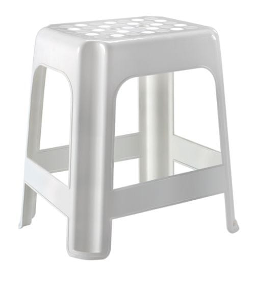 Heidrun plastičan stolac, bijeli