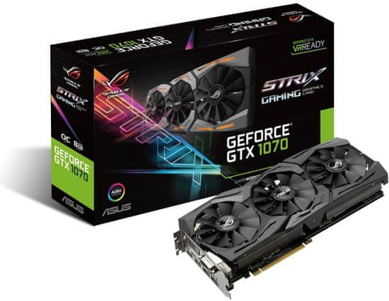 ASUS grafička kartica GTX 1070, 8GB GDDR5, PCI-E 3.0 (STRIX-GTX1070-O8G-GAMING)