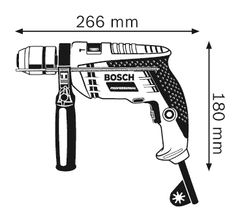 BOSCH Professional Udarna bušilica TC-GSB 13/1 E