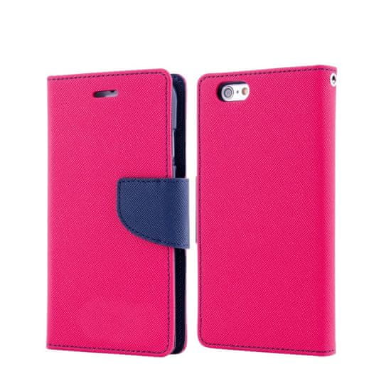 Havana preklopna torbica Fancy Diary za LG X Screen K500, roza-plava