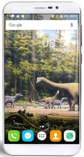 Cubot mobilni telefon Dinosaur DualSim, bijel