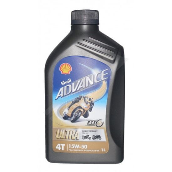 Shell ulje Advance 4T Ultra 15W50, 1 l