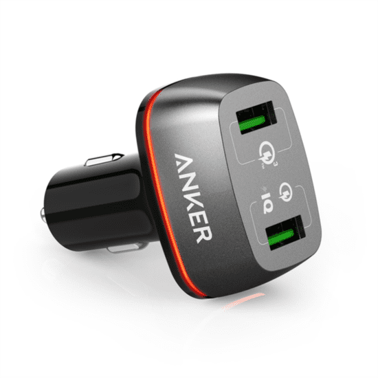 Anker autopunjač PowerDrive+ 2 QC 3.0